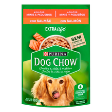 DOG CHOW UMIDO CAES FILHOTE MINIS E PEQ FRANGO 15 X 100G