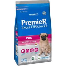 PREMIER CAES AD RACAS ESP PUG 2,5KG