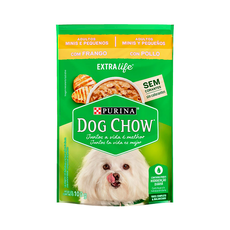 DOG CHOW UMIDO CAES RAÇAS PEQUENAS FRANGO 100G