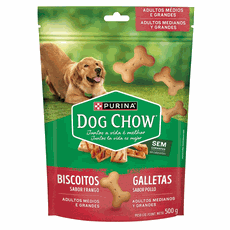 BISCOITO DOG CHOW CAES RMG FRANGO 500G