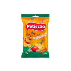 SNACK PETISCAO BIFINHO DE FRUTAS TABLETE CAES 60G