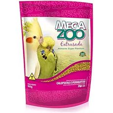 MEGAZOO EXTRUSADA CALOPSITAS E PERIQUITOS PM13 900G