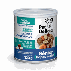 PET DELICIA NATURAL SENIOR +7 ANOS 320GR