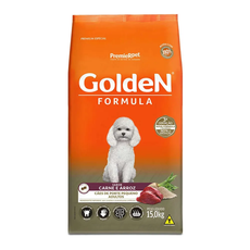 GOLDEN CAES AD FORMULA CARNE ARROZ PEQUENO PORTE 1 KG