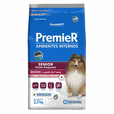 PREMIER CAES AMBIENTE INTERNO SENIOR 2,5KG