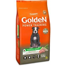 GOLDEN CAES AD POWER TRAINING FRANGO E ARROZ 15KG