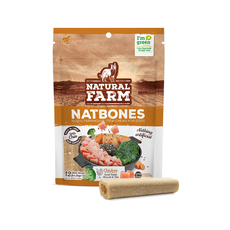 PACOTE NATBONES NATURAL FARM FRANGO 470G