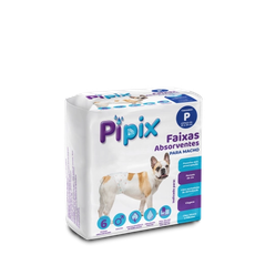 FRALDA DESC MACHO PIPIX P C/6