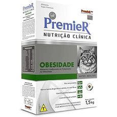 PREMIER GATOS AD NUTRICAO CLINICA OBESIDADE 1,5KG
