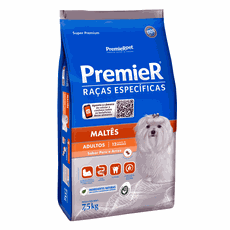 PREMIER CAES AD RAÇAS ESPECIFICAS MALTES 7,5 KG