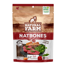 PACOTE NATBONES NATURAL FARM CARNE 470G