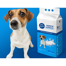 TAPETE HIGIENICO PET CHOICE NOVO 30 UNIDADES 80X60