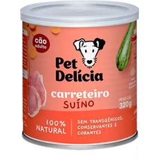 PET DELICIA CARRETEIRO SUINO PARA CAES 320G