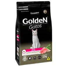 GOLDEN GATOS AD CASTRADOS PEIXE 1KG