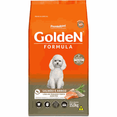 GOLDEN CAES AD FORMULA MINI BITS SALMAO 15KG
