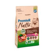 PREMIER NATTU CAES ADULTOS PEQUENO PORTE MANDIOCA 2,5KG