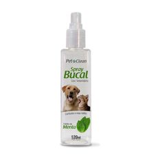 SPRAY BUCAL MENTA 120ML PET CLEAN