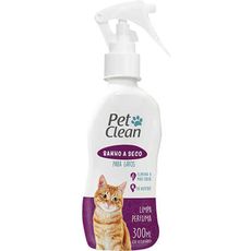 BANHO A SECO GATO 300ML PET CLEAN