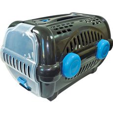 CAIXA DE TRANSP. LUXO FURACAOPET N2 - BLACK C/ AZUL