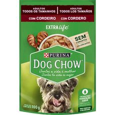 SACHE DOG CHOW ADULTO CORDEIRO 100G