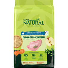 RACAO GUABI NATURAL CAO ADT MP FRANGO/ARROZ 20 KG