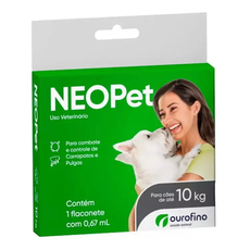 NEOPET CAO 0,67ML 00 A 10KG  - 1 PIPETA DA CX ORIGINAL COM 3)