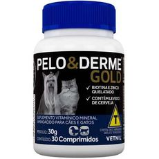 PELO & DERME GOLD 30 COMPRIMIDOS - UN