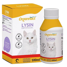 LYSIN CAT EMULGEL 100ML ORGANNACT