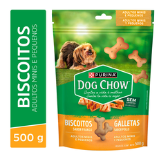 DOGCHOW Biscoitos Frg MiniPeq 500G