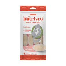 NUTRISCO SNACK CREMOSO ATUM E CARANGUEJO 14G (PACOTE C/4 UNDS)