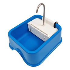 FONTE QUADRADA FURACAOPET BIVOLT - AZUL