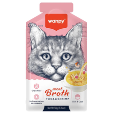 WANPY GATO SOPA SABOR ATUM E CAM 50G
