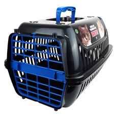 CAIXA TRANSP N2 PRETA/AZUL BRINQUEPET