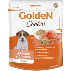 GOLDEN CAES COOKIE FL SALM/QUINOA 350G