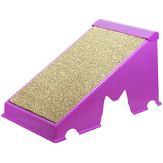 ARRANHADOR GATO RAMPA PLAST. FURACAOPET - ROSA