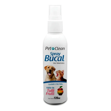 SPRAY BUCAL TUTY FRUTY 120ML  PET CLEAN