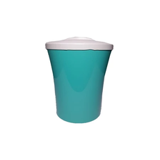 PORTA RACAO CANISTER REDONDO 3,5 KG (VERDE TIFFANY)