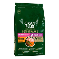 GP PERFORMANCE CAO ADULTO MP FRAN/CENOURA 2,5 KG