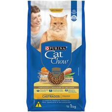 RAÇÃO CAT CHOW CASTRADO FRANGO 1KG