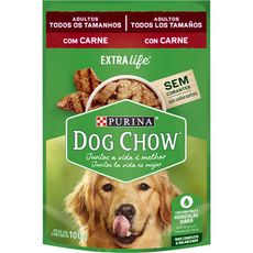 SACHE DOG CHOW ADULTO CARNE 100G