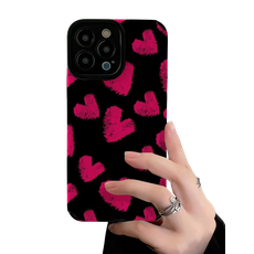 Capa Texturizada Coração Matte