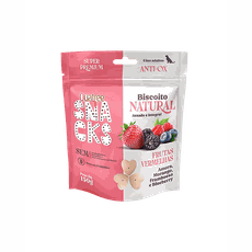 Quatree Snacks Biscoito Natural Frutas Vermelhas 150g