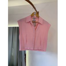 Camisa S/Manga Rosa