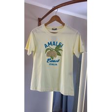 T-shirt Bordada Limoes/verde