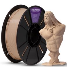 Filamento PLA Bege Caucasiano - High Speed - 1,75mm 1Kg