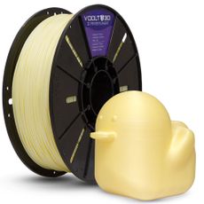 Filamento PLA Amarelo Macaron Velvet - High Speed - 1,75mm 1Kg