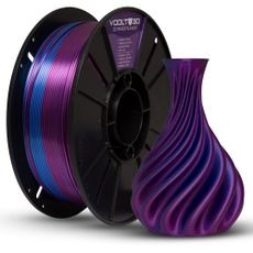 Filamento PLA Duo Color Ametista e Azul Safira - High Speed - 1,75mm 1Kg