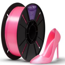 Filamento PLA Rosa Chiclete V-Silk - High Speed - 1,75mm 1Kg