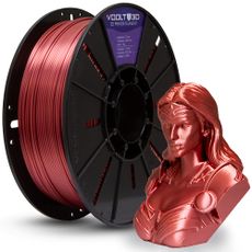Filamento PLA Bronze V-Silk - High Speed - 1,75mm 1Kg