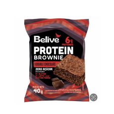 BROWNIE PROTEICO DOUBLE CHOCOLATE 40gr